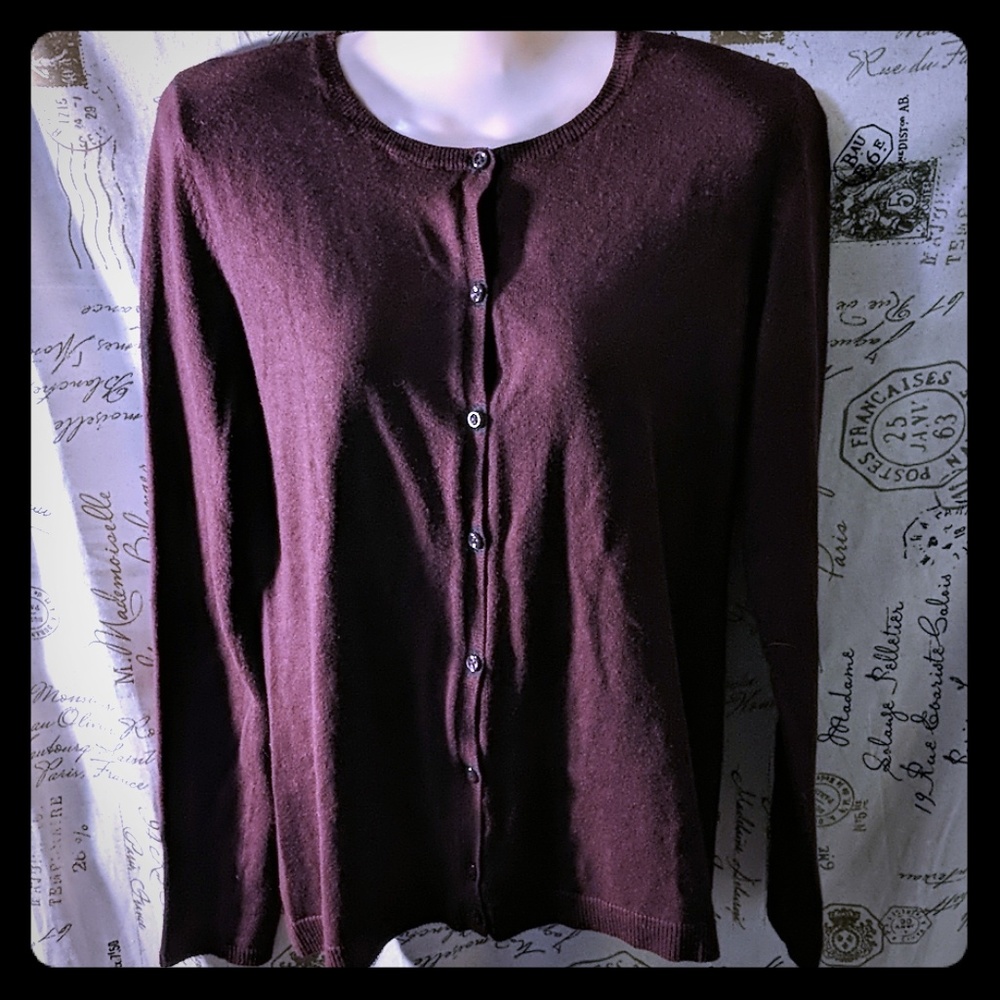 Eddie Bauer Cashmere Blend Cardigan